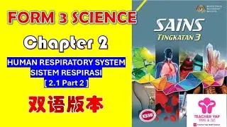 Form 3 Science Chapter 2 | RESPIRATION  中文讲解 | KSSM Exam Tips【Part 2.1】PART 2