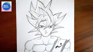 How to Draw Goku Step by Step || Easy Drawing Ideas for Beginners || Anime Drawing Tutorial