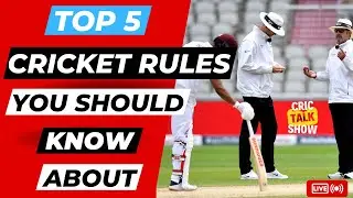 Cricket Rules You Didn't Know | ICC Cricket New Rules In Hindi
