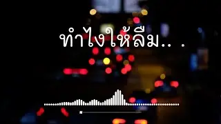 ทำไงให้ลืม  - PungPung (Official Lyric Video)