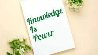 Essay  on knowledge  is power #latest #