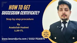 How to Get Succession Certificate in Pakistan | NADRA & Civil Court Complete Process 2025 @AHashmi
