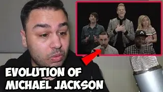 Evolution of Michael Jackson - Pentatonix REACTION