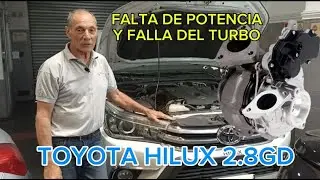 Cefi - TOYOTA HILUX 2.8GD - Falta de Potencia y TURBO AVERIADO - OBDII P0047