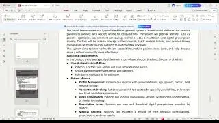Smart Telemedicine and Appointment Management System | cs619 final year project | vu