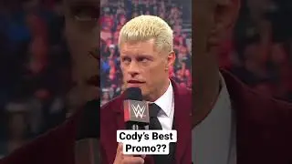 Cody Rhodes drops the best promo of his career #wwe #codyrhodes