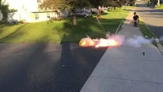 Rocket Car Explosion
