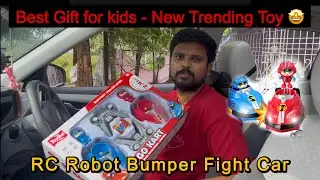 Kids Will Love This! RC Bumper Car Robot Fight Toy | Perfect Birthday Gift for Kids