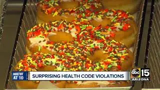 Surprising health code violations around the Valley