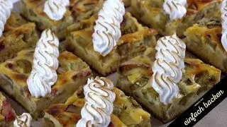 Rhabarber Quark Blechkuchen DELUXE