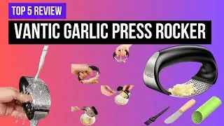 ✔Vantic Garlic Press Rocker