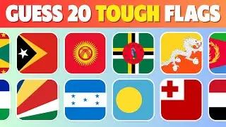 Most Difficult Flags Quiz Ever! 🌍 Can You Beat It? 🧠