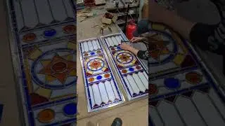 Colours that pop! #stainedglass #handmade #glass #craft #windows #homedecor #homesweethome
