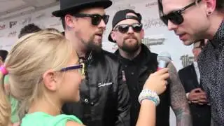 Kids Interview Bands -  Good Charlotte (Joel Madden, Benji Madden, Billy Martin)