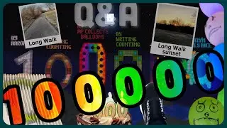 Writing #100000 - EVERYTHING from MINECRAFT, Q&A, DOMINOES, WATER BALLOONS, THE LONG WALK, etc
