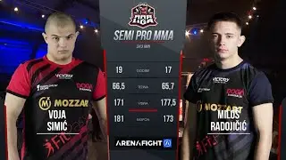 Voja Simić vs.  Miloš Radojičić / MMA LIGA SRBIJE 1.kolo