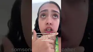 Teen's Candid Reaction to Clothing Critique#teenlife #clothingcriticism #schoolfashion