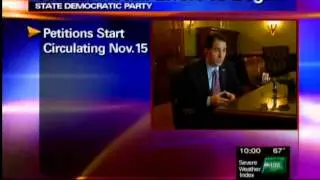 Governor Walker recall