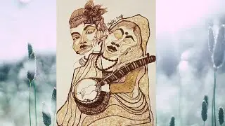 Mera Murali ke Dhun Per || मेंहदी डिजाइन || How To Draw Mira || Drawing & Portrait Mehndi Design 