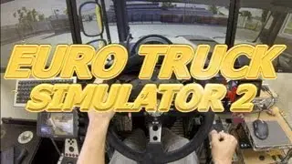 Euro Truck Simulator 2 Triple monitor Gameplay