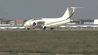 Антонов Ан-158 - посадка МАКС-2011 - Antonov An-158 landing MAKS-2011