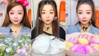 ASMR Crunchy Ice Mukbang Eating Show | Relaxing Sounds | #213