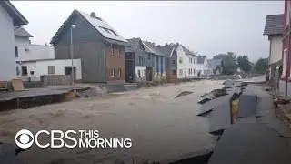 Search and rescue efforts underway after deadly flooding in western Europe