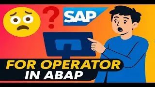 FOR Operator in ABAP
