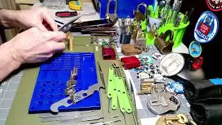 Green Belt submiision Part 1 - pick and gut ABUS 72/40 (took long enough). Reassembly in Part 2