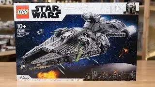 2021 LEGO Star Wars Imperial Light Cruiser Review! (75315) [4K]