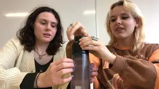 doing ASMR at our university
