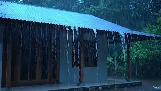 Rain Sounds for Sleeping - Thunderstorm Rain Sounds for Deep Sleep