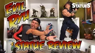 PCS Collectibles Evil Ryu Statue Review + Unboxing Street Fighter 5 Kage