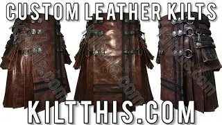 Brown Baddie Utility Kilt Interchangeable with Inside Pockets