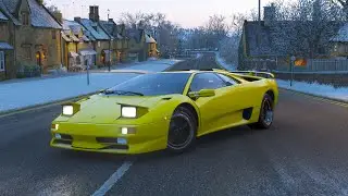 LAMBORGHINI DIABLO SV 1997I Forza Horizon 4 l Test Drive 🎉#forzahorizon4