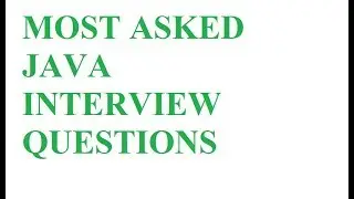 Java Interview Program- How To Remove all White Space From a String