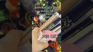 Grab this Tarte Top Hits Mascara and Liner Holiday Gift Set all for the price of one mascara #tarte