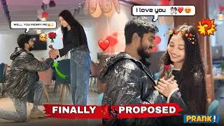 PROPOSING PRANO ON RIYA 😍❤️ RIYA का  जवाब 😳|SOULFUL THEATRE 