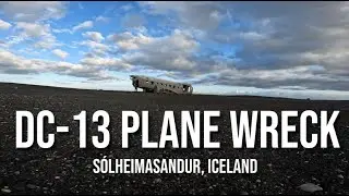 FAMOUS Iceland Plane Wreck History Timelapse