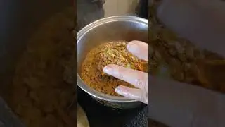 Delicious lentil beans.