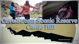 A Walk Through The Cave Stream | Broken River Cave | Castle Hill&nbsp; | South Island New Zealand