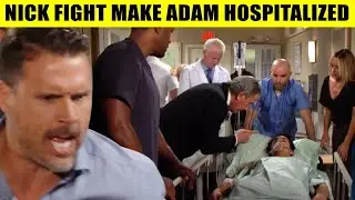 CBS Young And The Restless Spoilers Nick attacks Adam hospitalized, Sally worried and blames herself