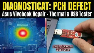 Laptop MORT? 😱 Cum am găsit defectul cu Camera Termică! (Asus Vivobook 15 R1504Z)