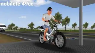 Grauz&atilde;o de mobilete - moto wheelie 3D #15 