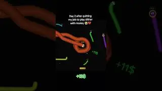 RICH OF SLITHER WITH MONEY🤑 #money #slitherio #games #viral #shorts