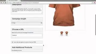 Choose URL and Category