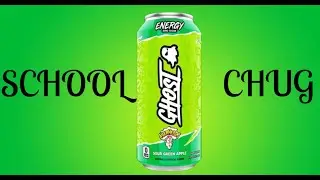 Ghost Energy Warhead Sour Green Apple Chug!