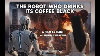 THE ROBOT WHO DRINKS ITS COFFEE BLACK