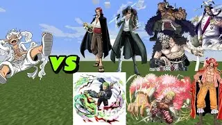 Minecraft one piece luffy pvp characters chap 2