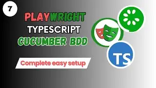 #драматург - 7 | Полное и простое руководство по настройке Playwright и Typescript с Cucumber BDD |